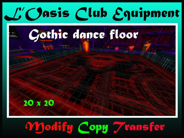 gothic dance floor