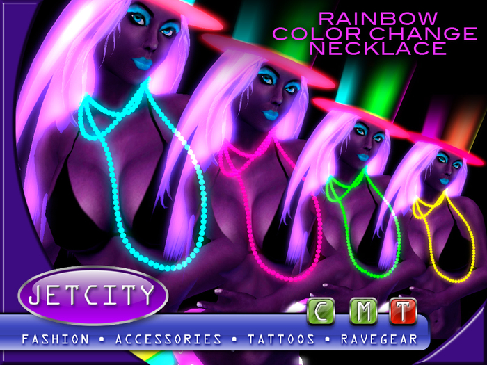JETCITY - Rainbow Color Change Necklace