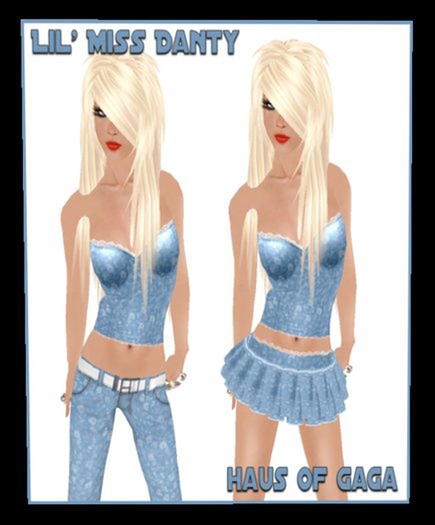 Lil' MIss Danty Blue 3