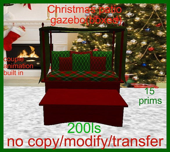 Christmas patio gazebo(boxed)