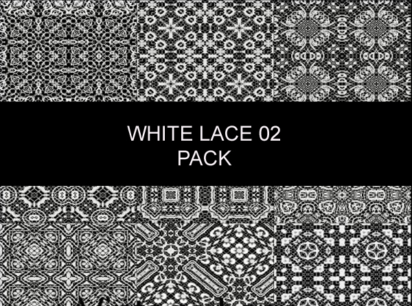WHITE LACE TEXTURES PACK 02
