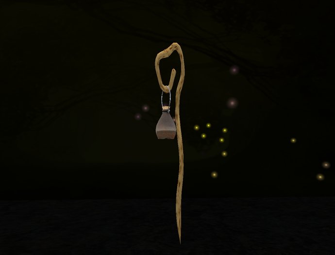 (Ranch) Rust Fireflies Bottle w Shepards Hook ( BOXED)