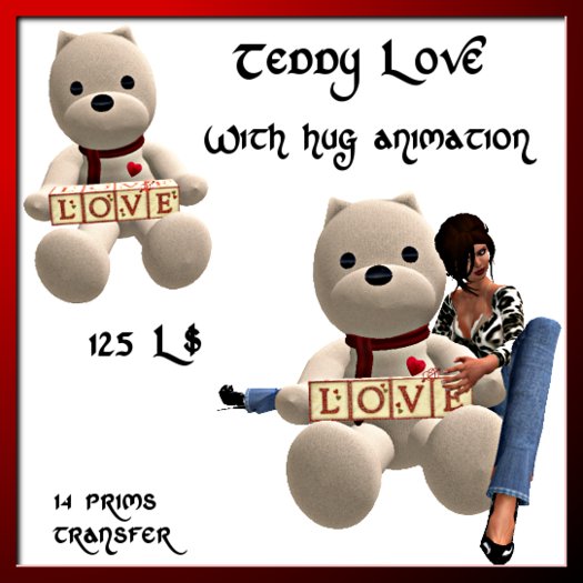 Teddy Love- Fire Beach Designs (Giftbox)