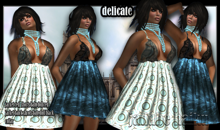 *Babydoll aqua 