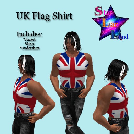 UK Flag Shirt ~ *SLL*