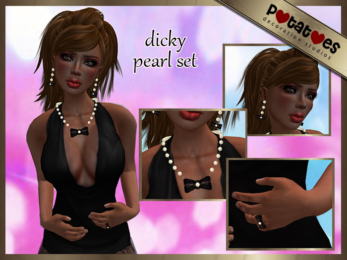 Potatoes Jewelry - Dicky Pearl Set