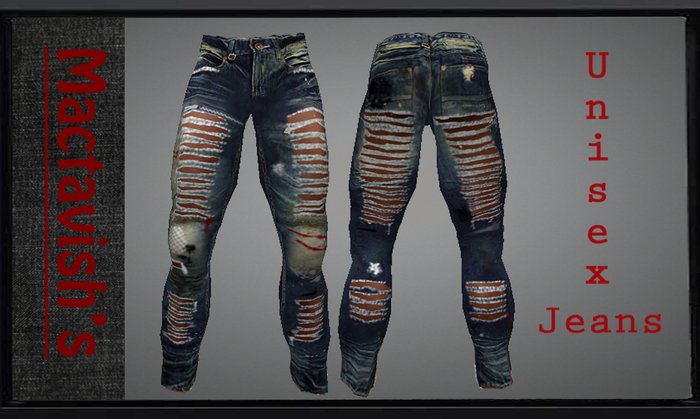 Mactavish's Shredded Jeans