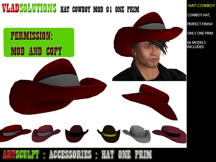 HAT COWBOY HAT COUNTRY HAT MOD 01  / CHAPÉL COUNTRY (MODY AND COPY )
