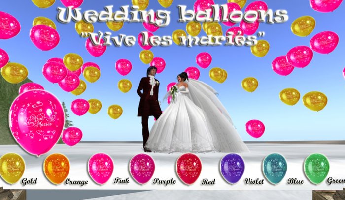 ::LC:: Particles Emiter "Wedding balloons VLM" Red (boxed)