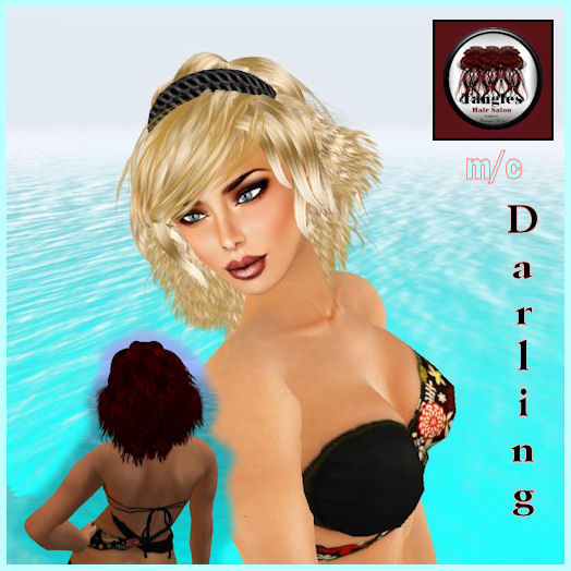 Tangles Darling Reds With Hair Base Tattoo