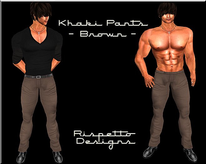 Rispetto Designs - Casual Slacks - Brown
