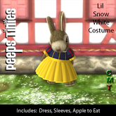 Peeps Tinies Lil Snow White Costume