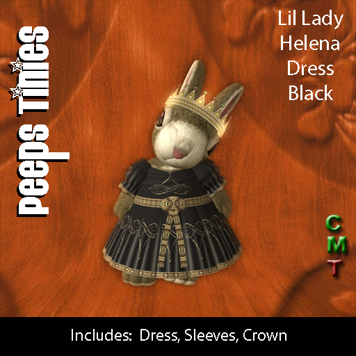 Peeps Tinies Lil Lady Helena Black