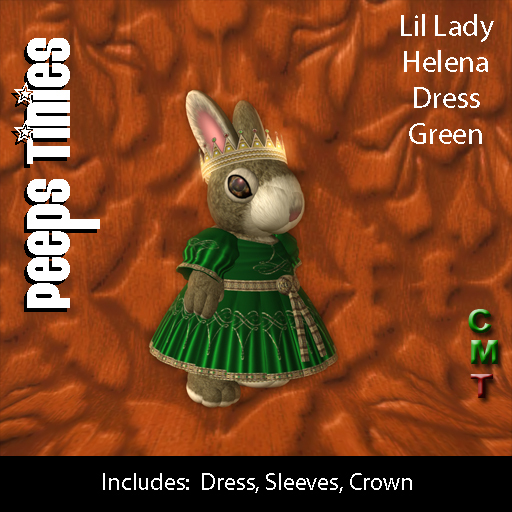 Peeps Tinies Lil Lady Helena Green