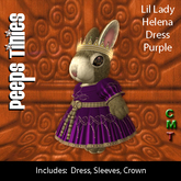 Peeps Tinies Lil Lady Helena Purple