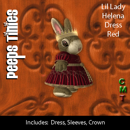 Peeps Tinies Lil Lady Helena Red