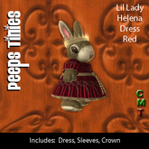 Peeps Tinies Lil Lady Helena Red