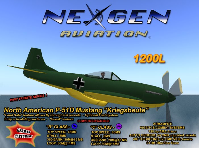 NEXGEN P-51 Kriegsbeute (crate)