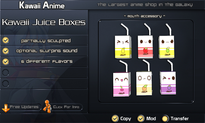 Kawaii Juice Boxe's
