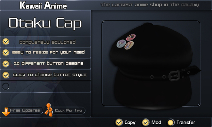 Otaku Cap