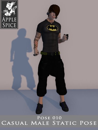 Apple Spice - Casual Male Pose 010