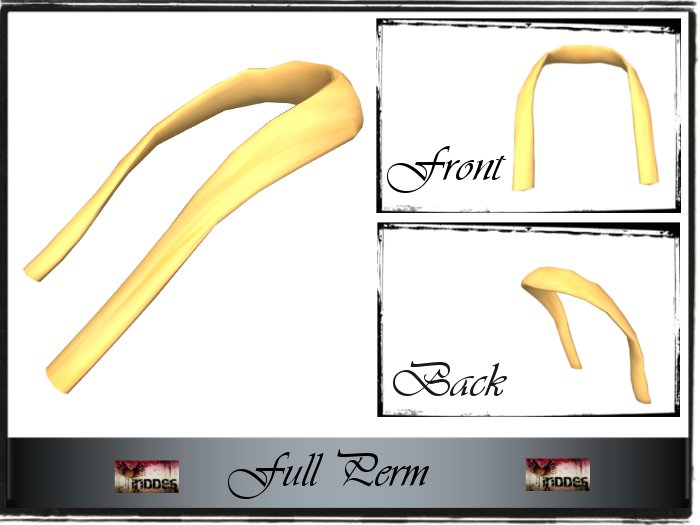 sculpted neckholder FP