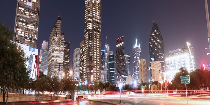 Panoramawand *stadt*