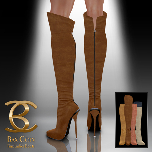 BAX Prestige Boots Brown Suede