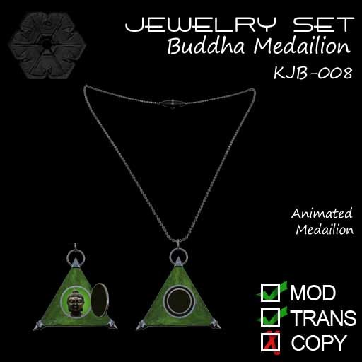 Medailion Buddha KJB-008