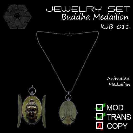 Medailion Buddha KJB-011