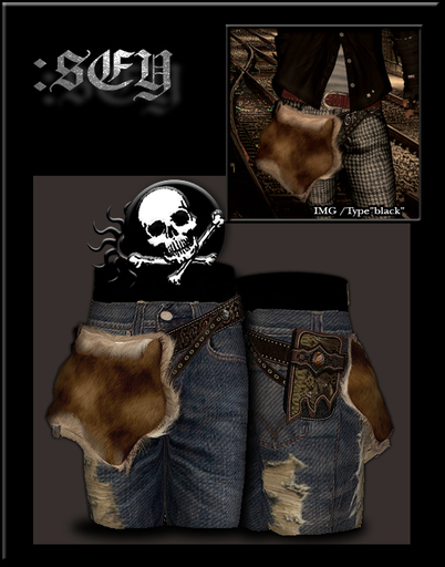 :SEY Rabbit&Snake Belt[Brown] unisex