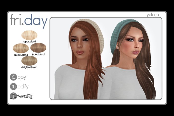 fri. - Yelena - Blonds