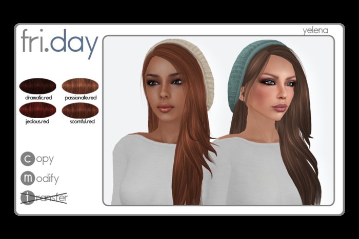 fri. - Yelena - Reds