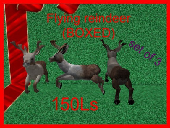 flying reindeers (BOXED)