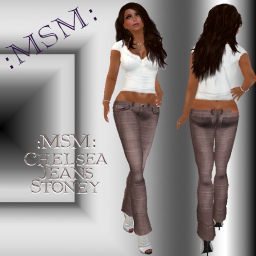 :MSM: Chelsea Jeans - Stoney