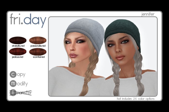 fri. - Jennifer - Reds