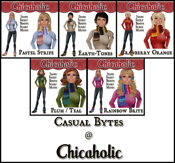 Chicaholic Casual Bytes Fat Pack