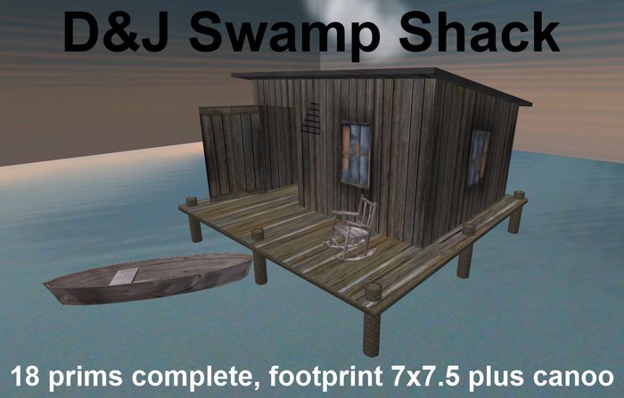 D&J Swamp shack (boxed)