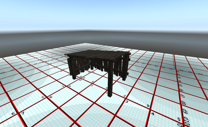 Crooked shack sculpted