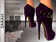 Bootgasm Sarah Ankle Boots Purple