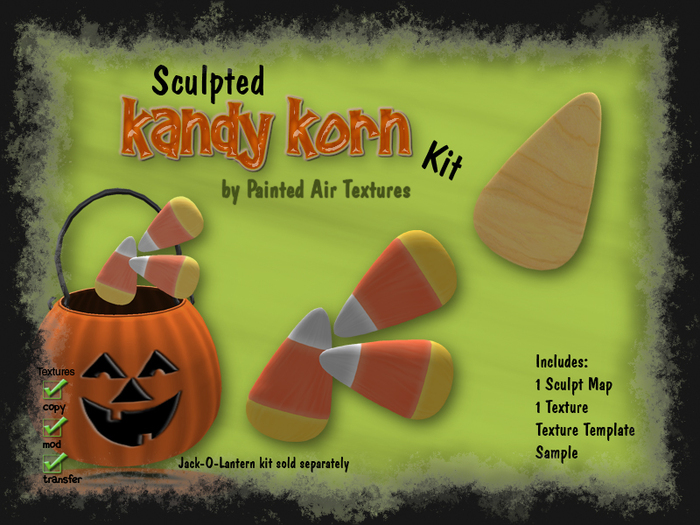 PAT Sculpted Candy Corn Kit