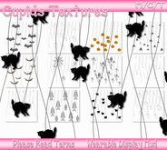 12 HALLOWEEN DANGLES Textures