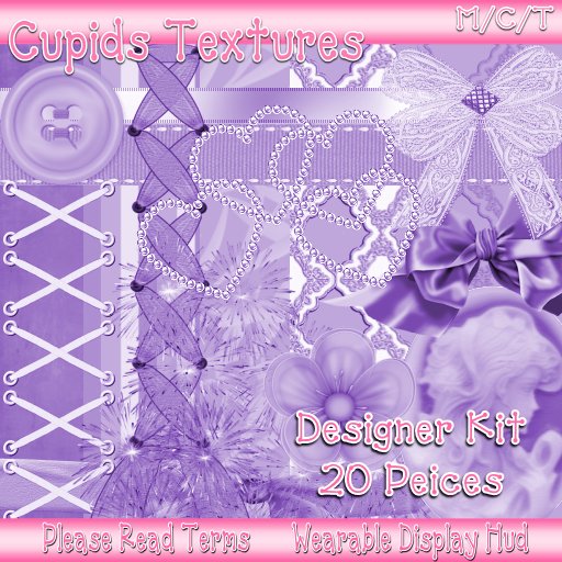 PURPLE Designer Kit Textures