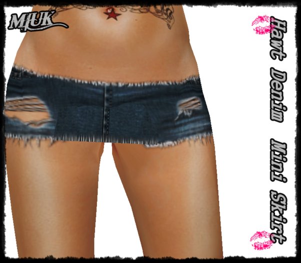 ::MIUK:: Hawt Denim skirt
