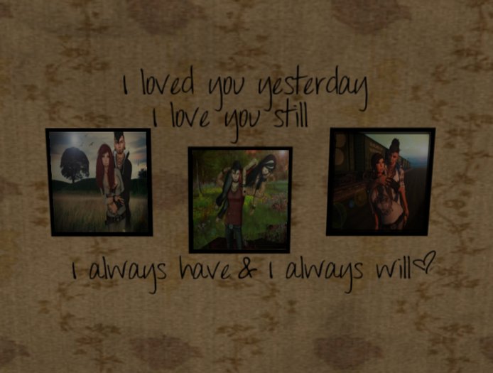 [&Hearts;] Love Always Frame