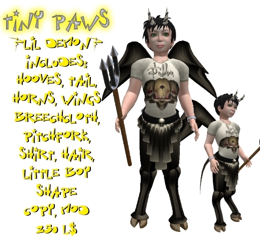 Lil demon for boys (BOXED)