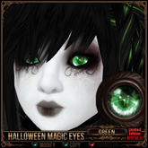 =^.^= Curious Kitties - [Limited Edition] Halloween Magic Eyes - Green