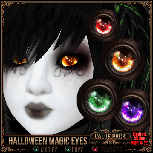 =^.^= Curious Kitties - [Limited Edition] Halloween Magic Eyes - Value Pack