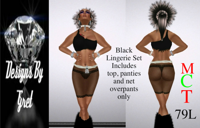 Black Lingerie Set 