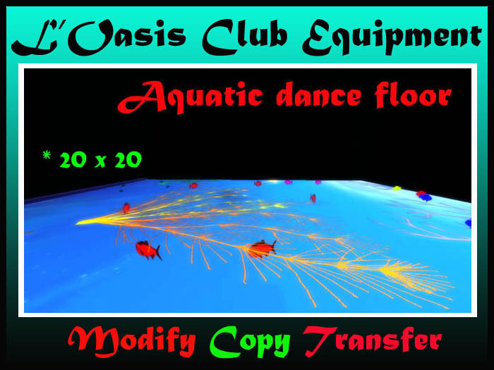 aquatic dance floor